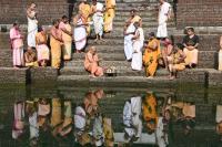 Pujana at Shivaganga Sarovar